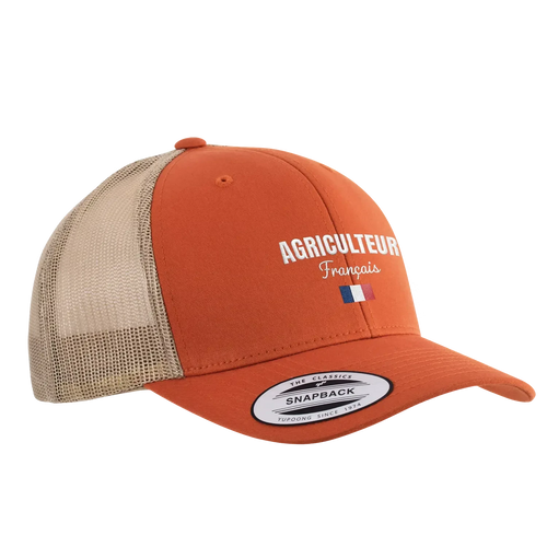 Casquette - Agriculteur Français Orange