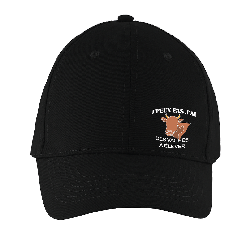 Casquette "J'peux pas j'ai des vaches à élever"