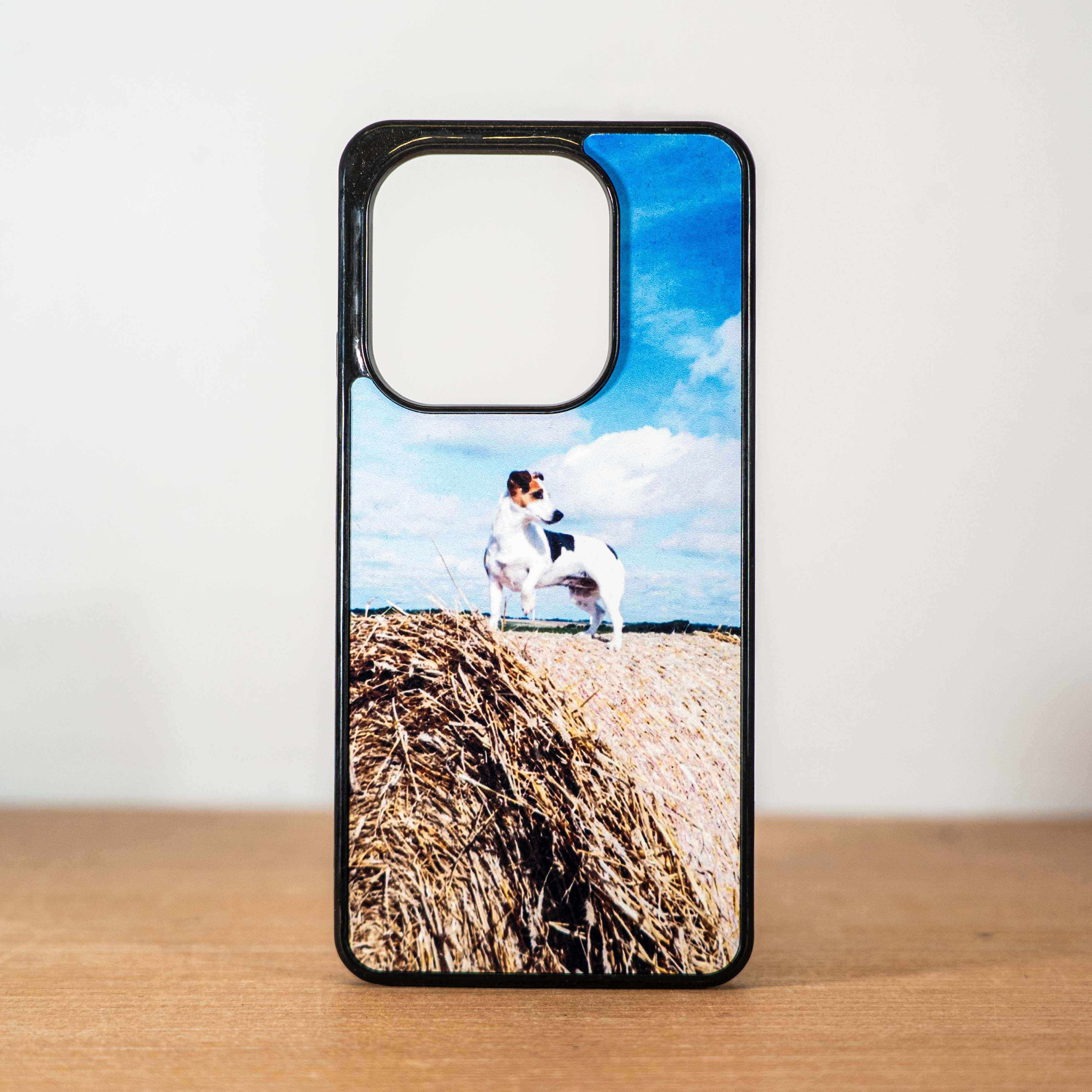 Coque Xiaomi Redmi Note 14G - Chien sur Ballot de Paille