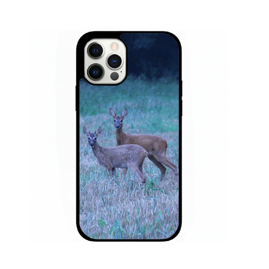 Shell with two deer