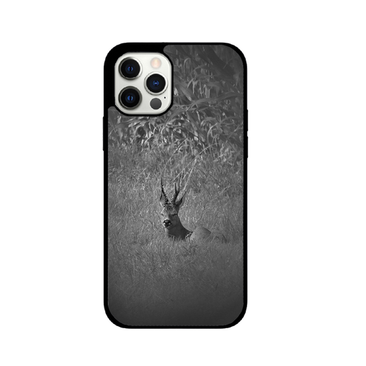 Coque chevreuil noir et blanc