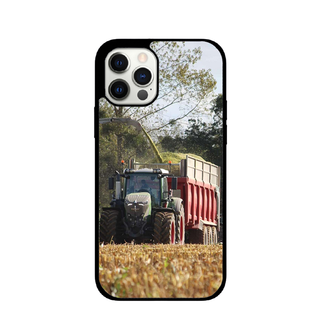 Coque Fendt avec remorque Ensilage