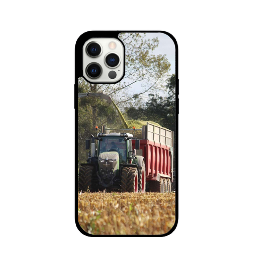 Coque Fendt avec remorque Ensilage