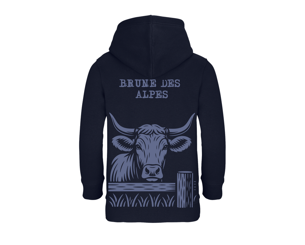 Sweat enfant Brunes des Alpes - COQ AGRI