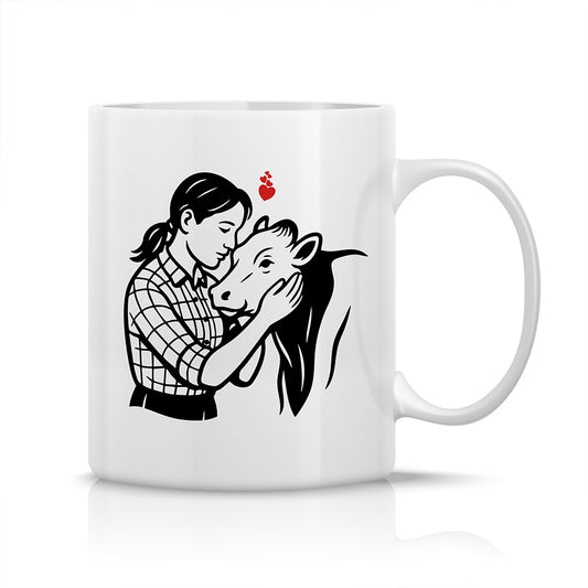 Mug " Tendresse à la ferme "