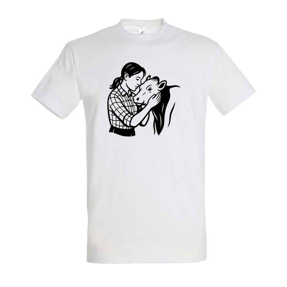 T-shirt " Tendresse à la ferme "