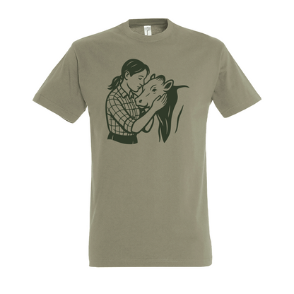T-shirt " Tendresse à la ferme "