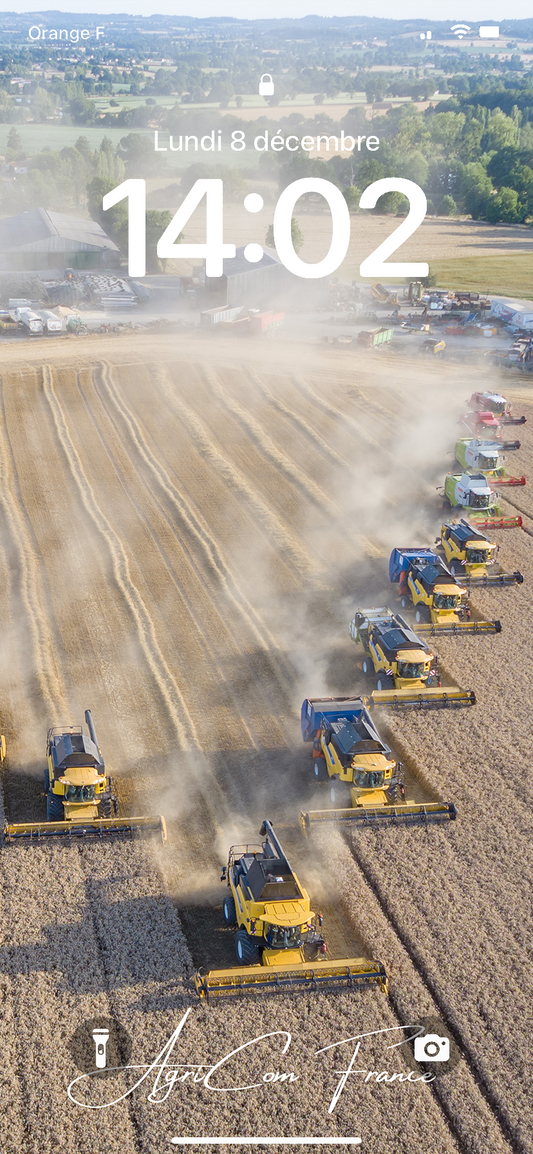 Fond D'écran ~ AGF Moiss Bat New Holland - COQ AGRI
