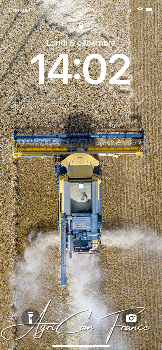 Fond D'écran ~ AGF New Holland Moiss Bat - COQ AGRI