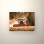 Poster métallique GMT Agri Machinery — accroché au mur