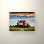 Poster métallique GMT Case — accroché au mur