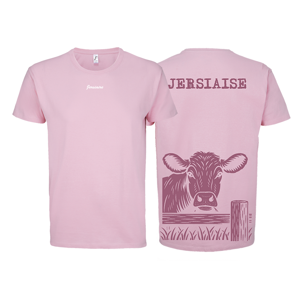 T-shirt vache rose 🎀