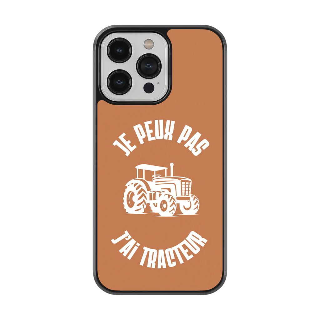 Coque Je peux pas j'ai tracteur