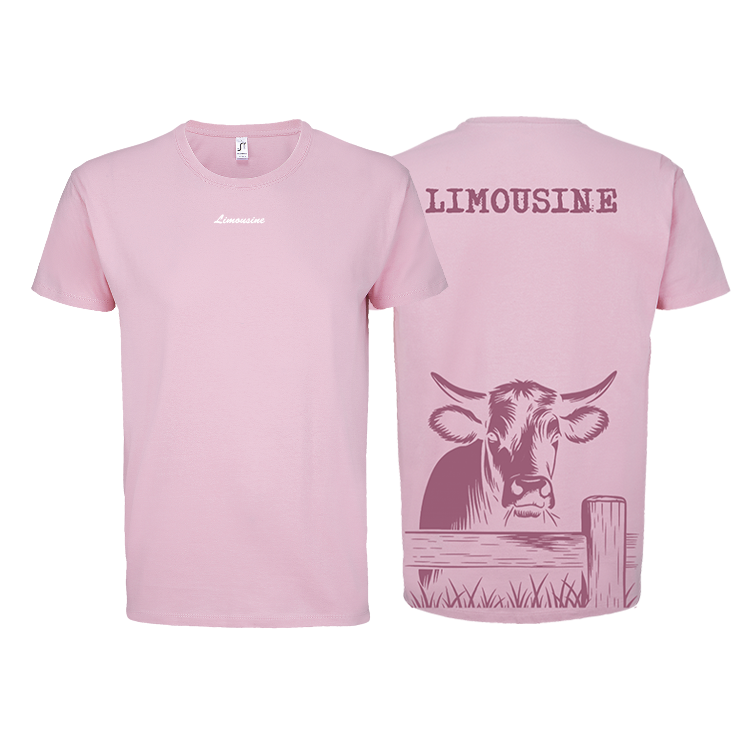 T-shirt vache rose 🎀