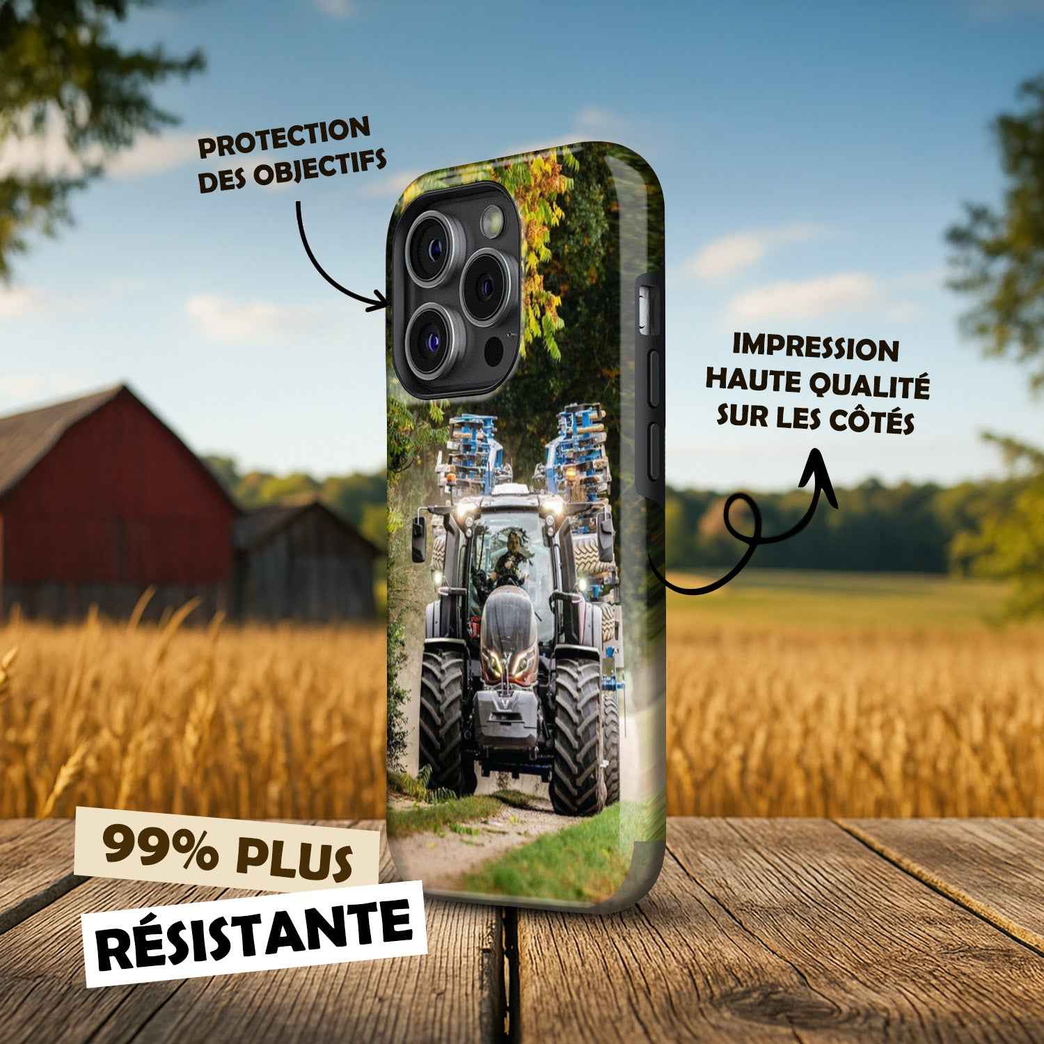 Coque Premium - Tracteur Valtra