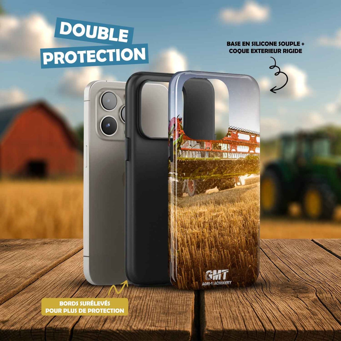 Coque Premium - Moissonneuse Batteuse Claas