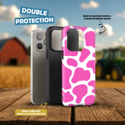 Coque Premium Vache Rose
