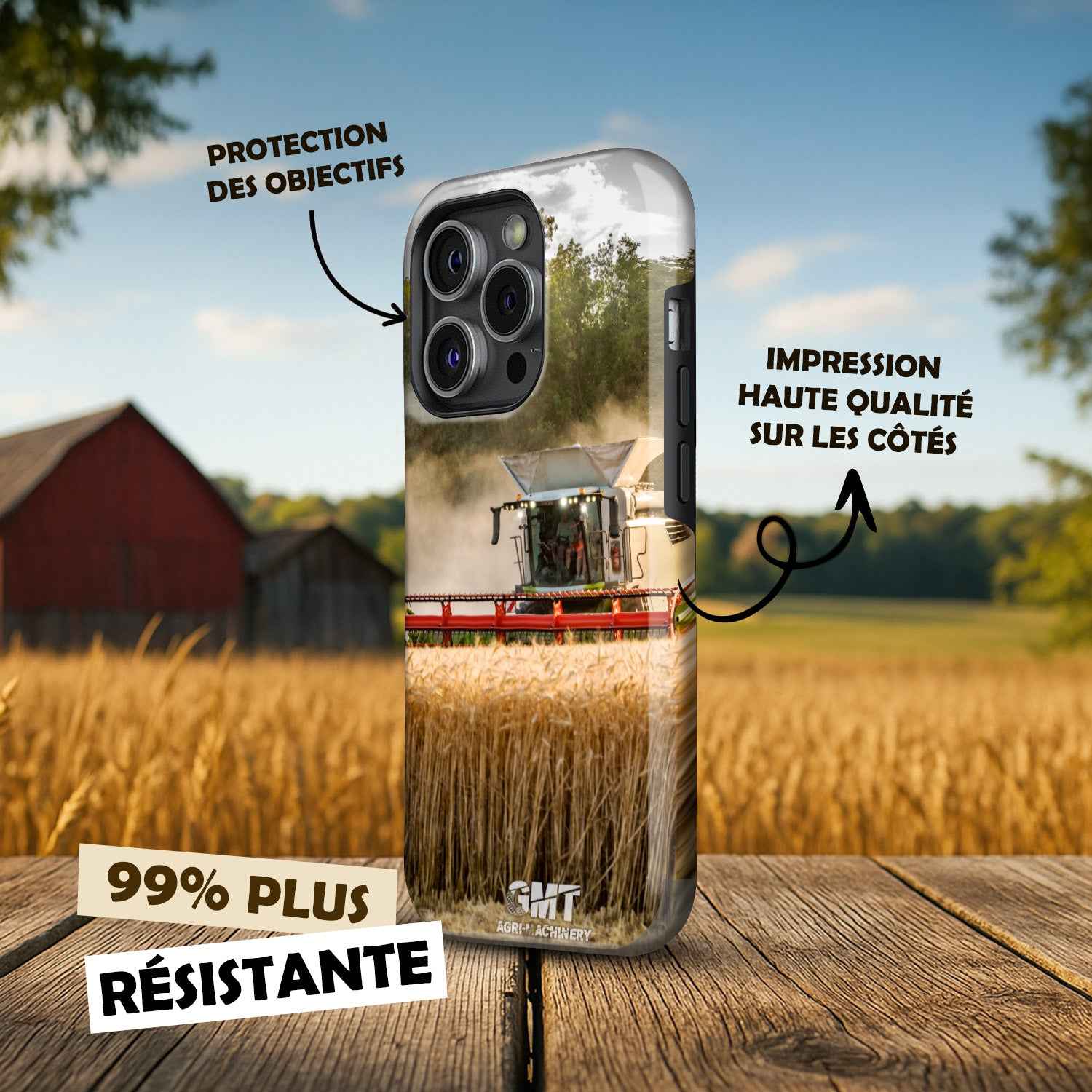 Coque Premium - Moisson Claas