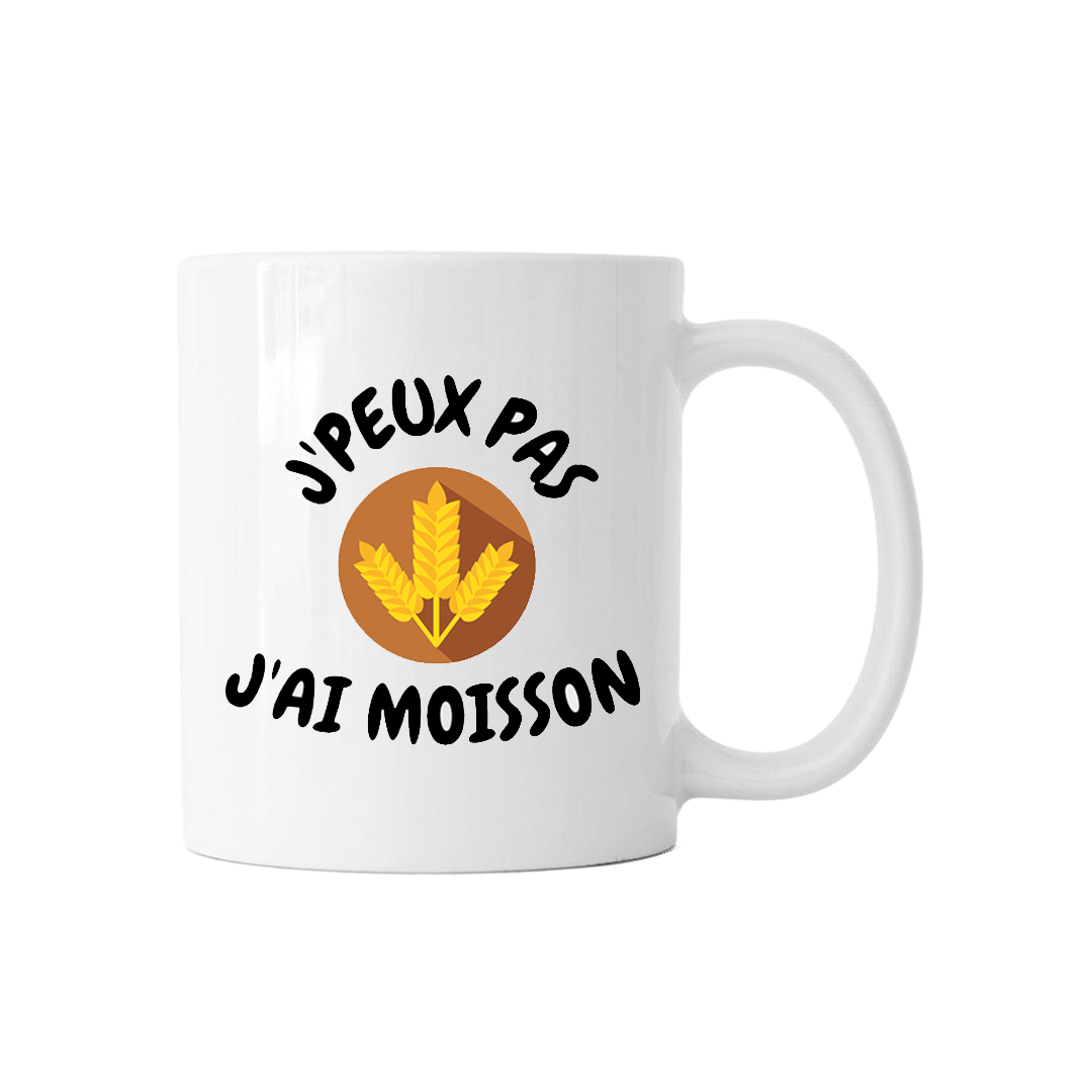 Mug "J'peux pas j'ai moisson" - COQ AGRI