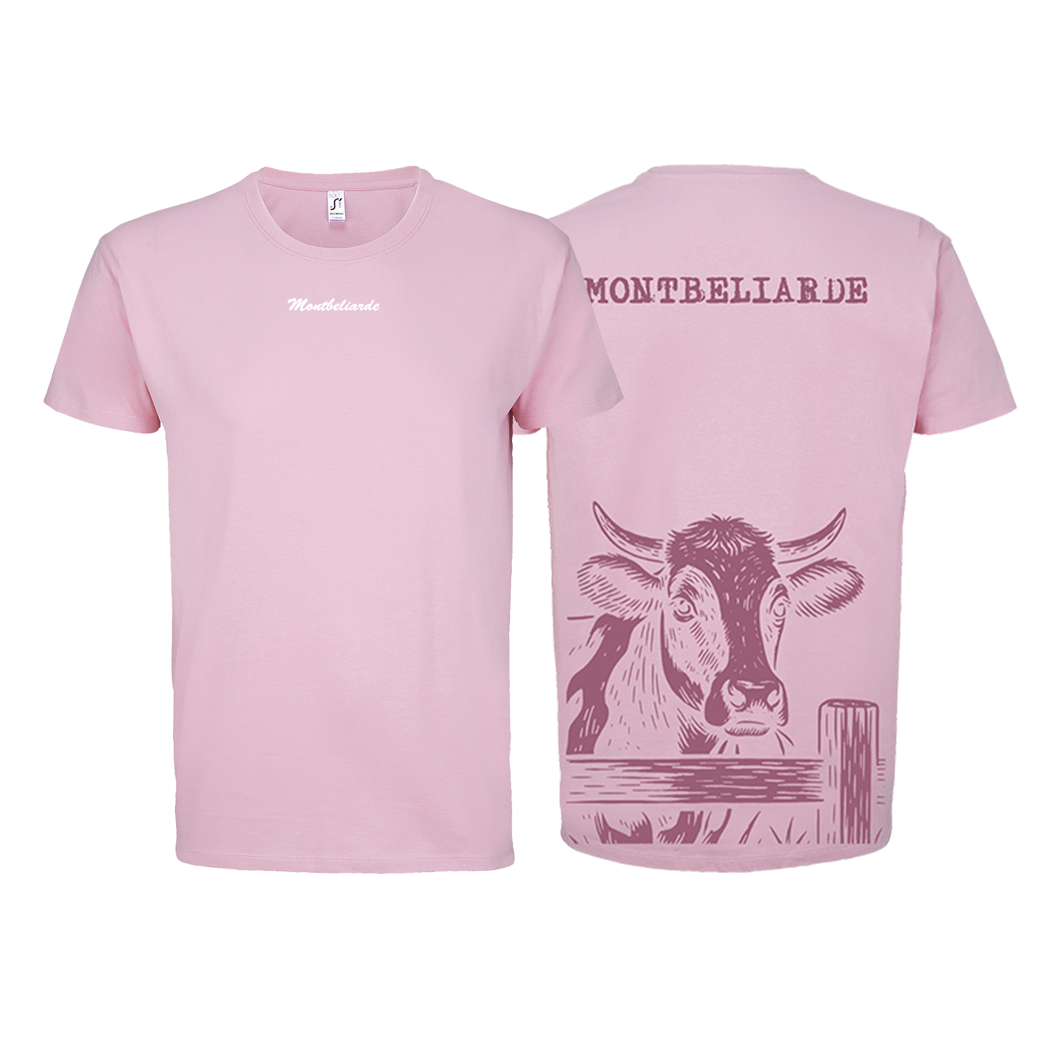 T-shirt vache rose 🎀