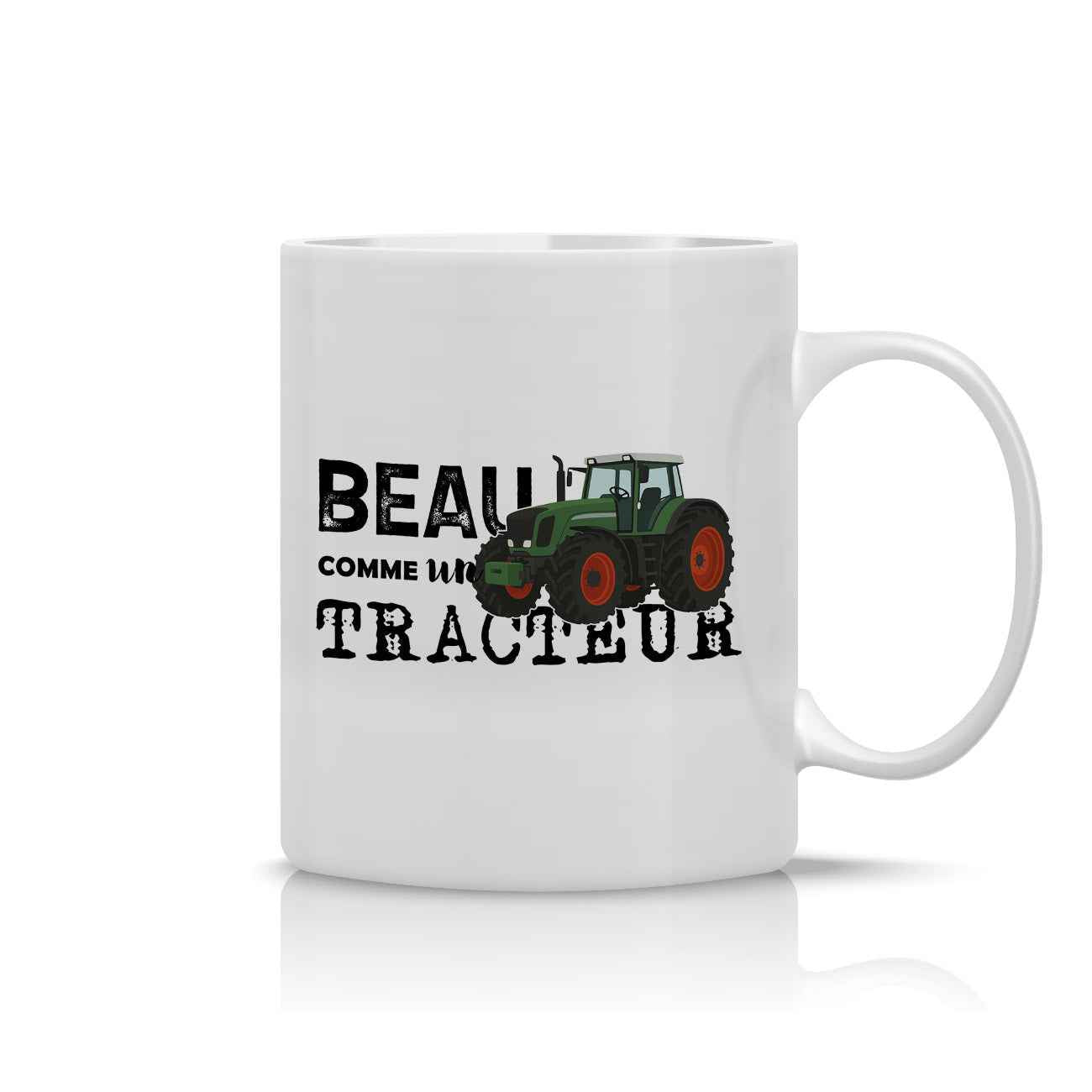 Mug beau comme un tracteur
