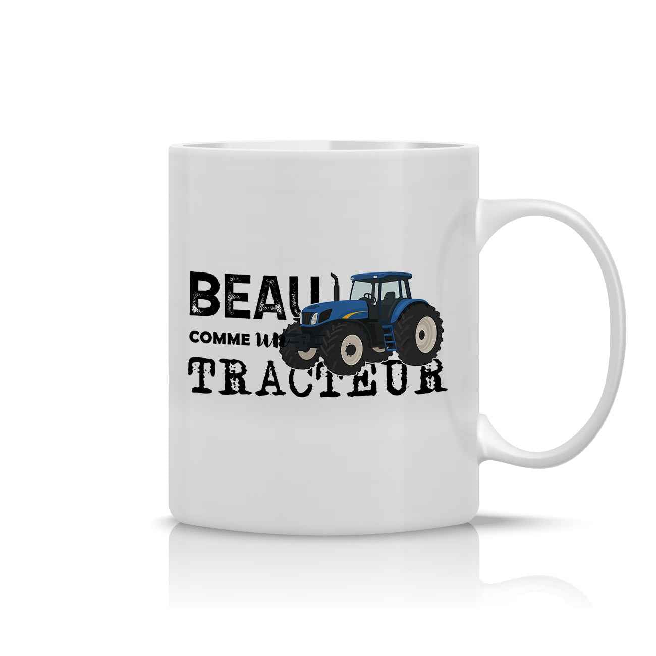 Mug beau comme un tracteur