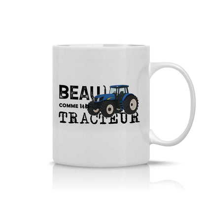 Mug beau comme un tracteur