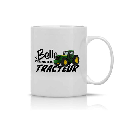 Mug belle comme un tracteur