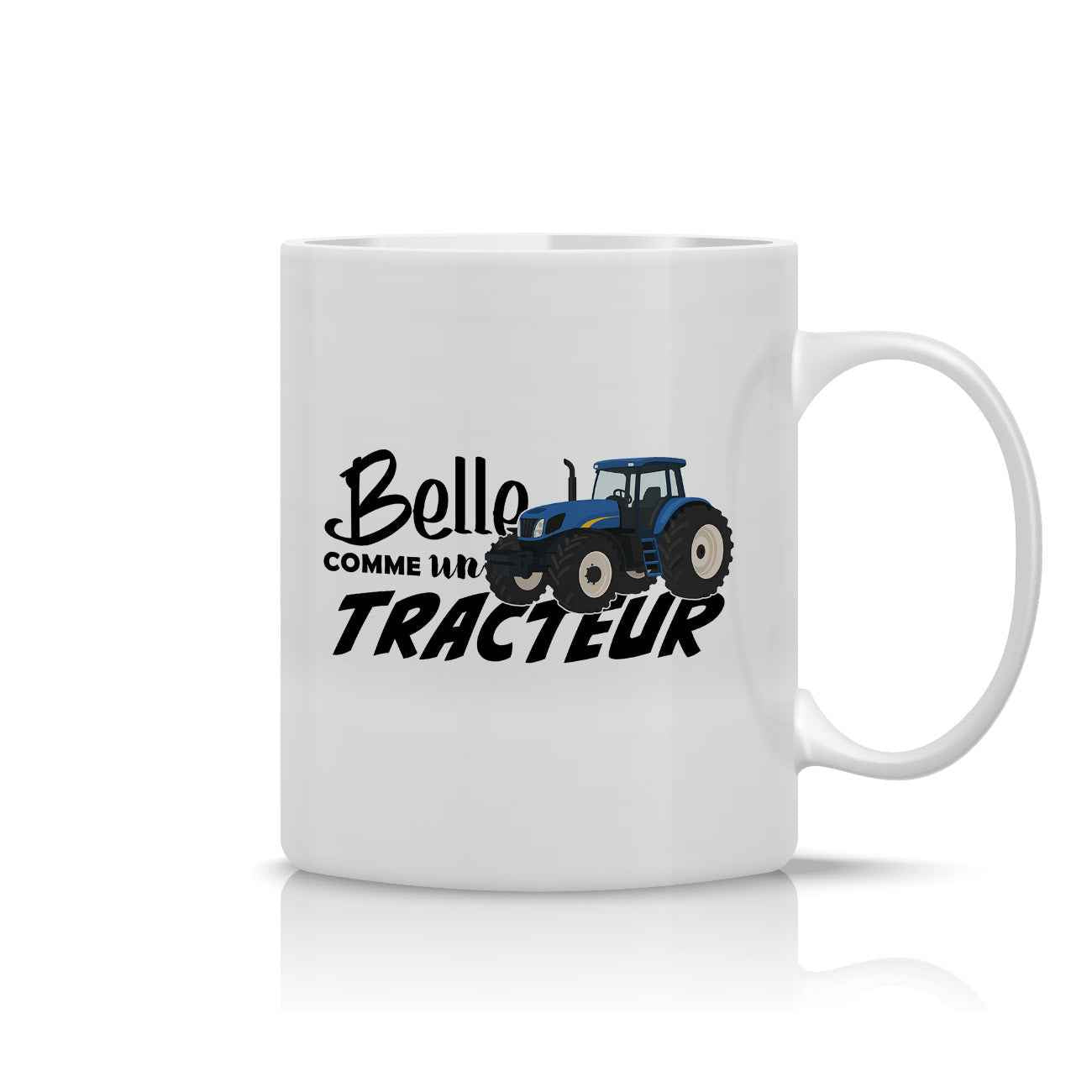 Mug belle comme un tracteur