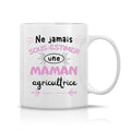 Mug " Ne jamais sous-estimer une Maman Agricultrice "
