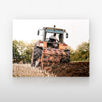 Poster métallique Renault 133.54 — plaque sur fond neutre