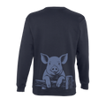 Sweat col rond - Cochon