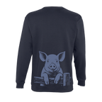 Sweat col rond - Cochon
