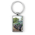 Porte clé Fendt - alignement de tracteurs