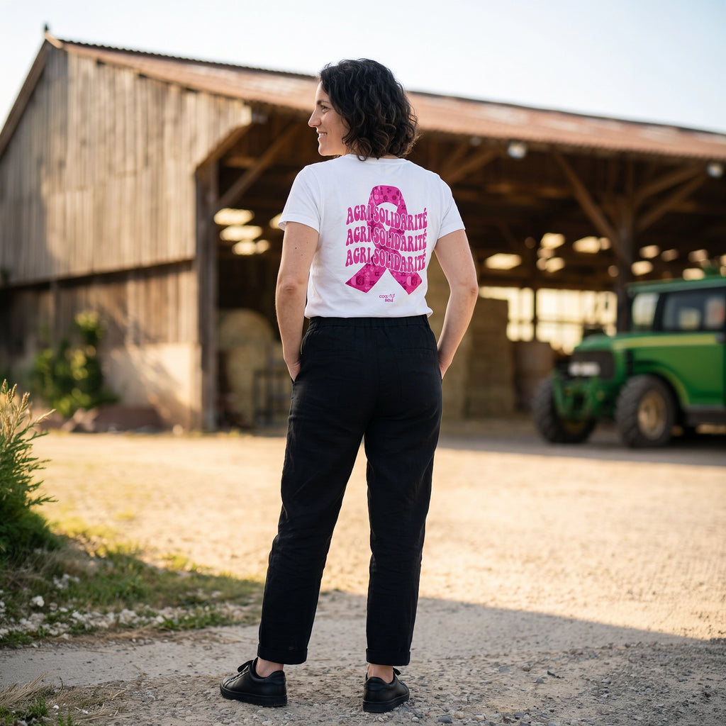 T-shirt Agri Solidarité (Octobre Rose 2026)