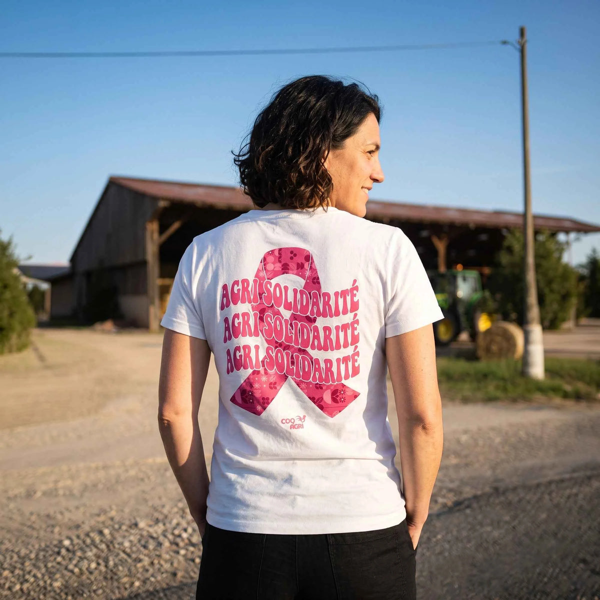 T-shirt Agri Solidarité (Octobre Rose 2026)