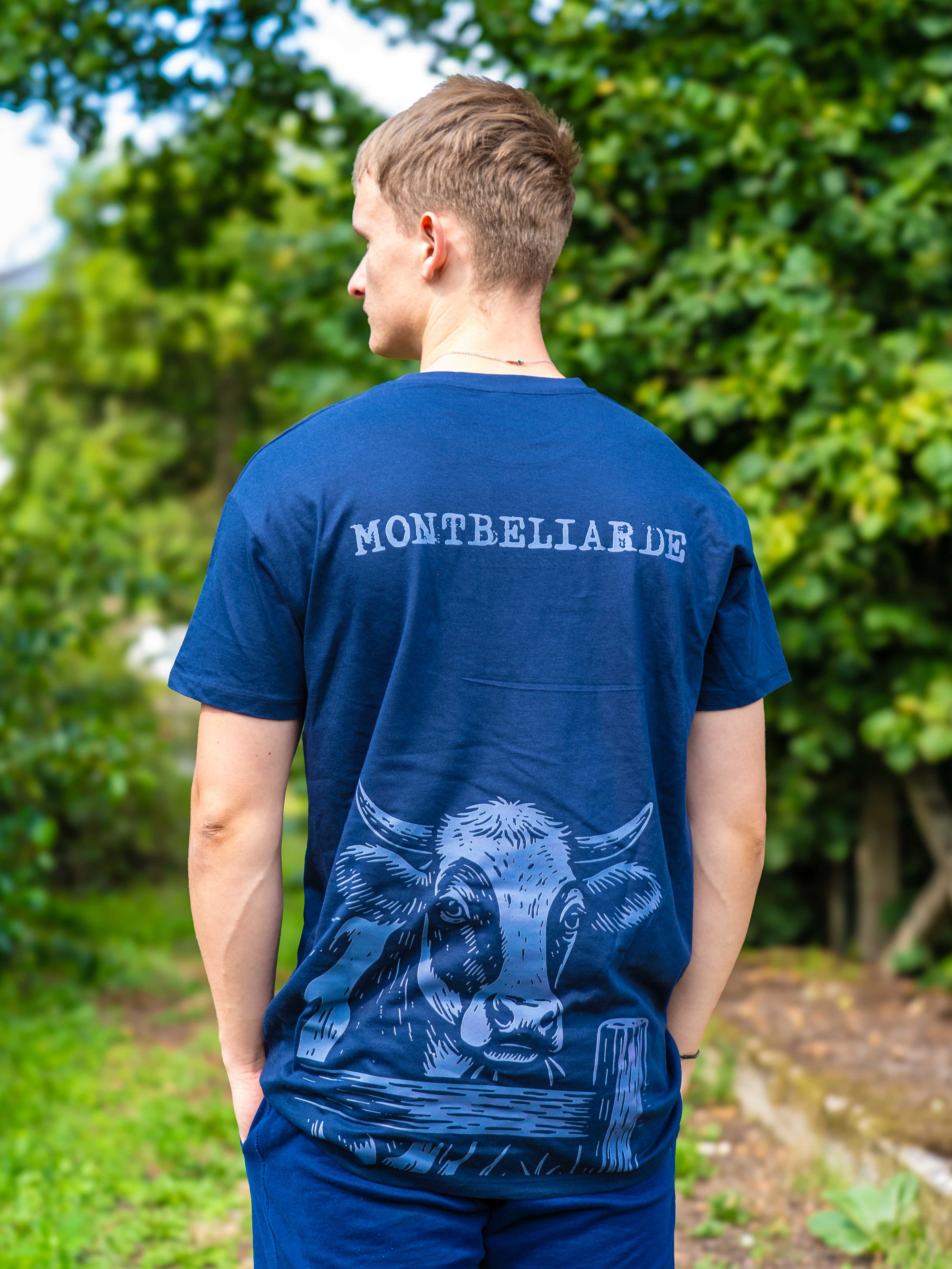 T-shirt Vache Montbéliarde - COQ AGRI