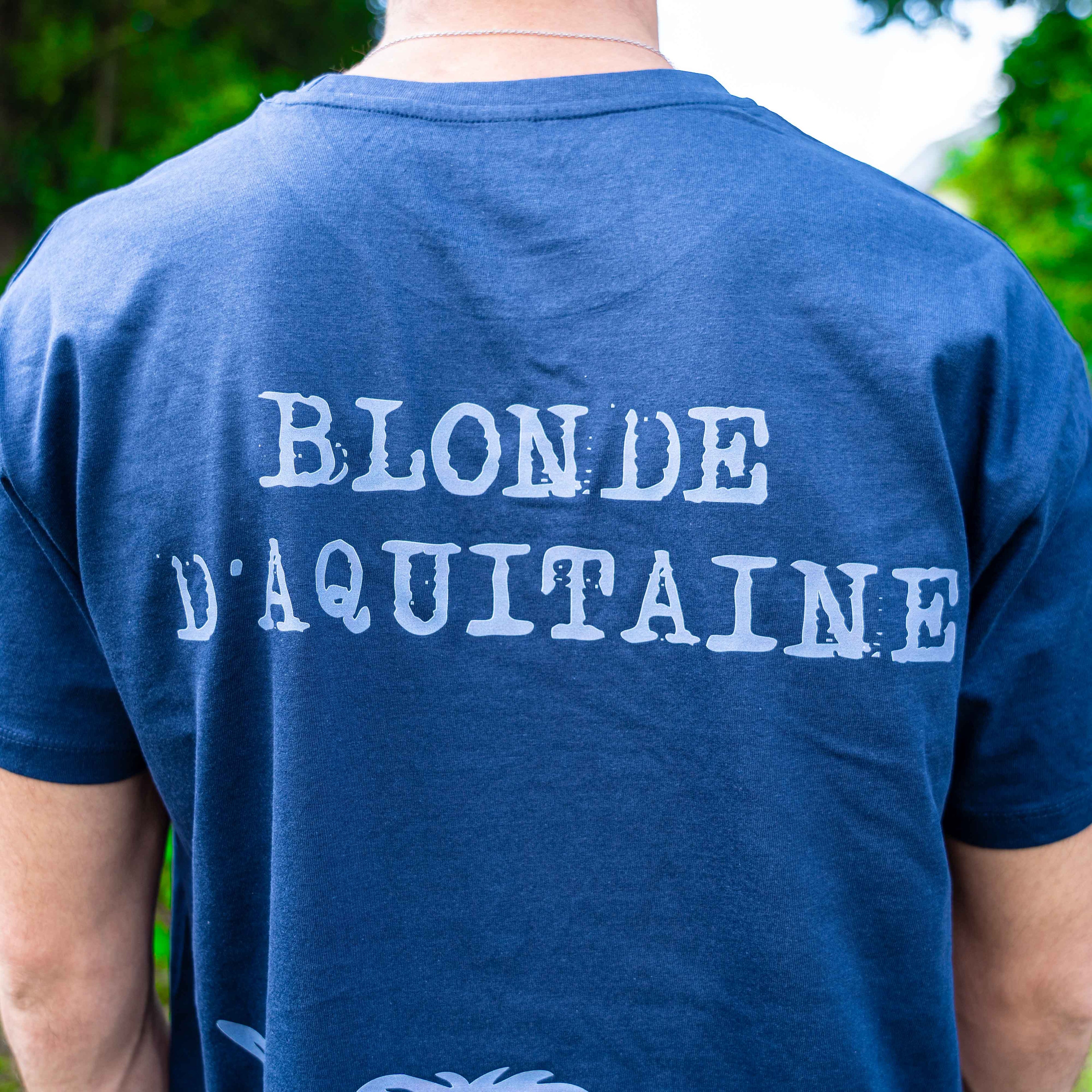 T-shirt Vache Blonde D'aquitaine - COQ AGRI