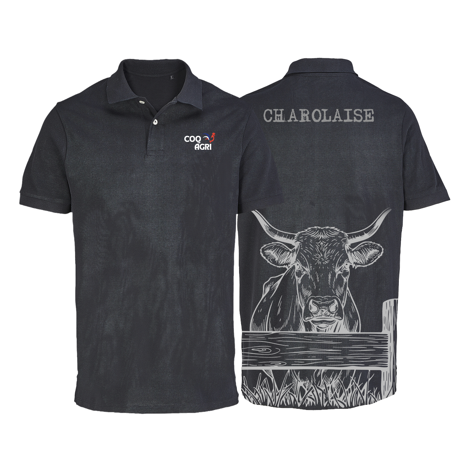 Polo Charolaise - COQ AGRI