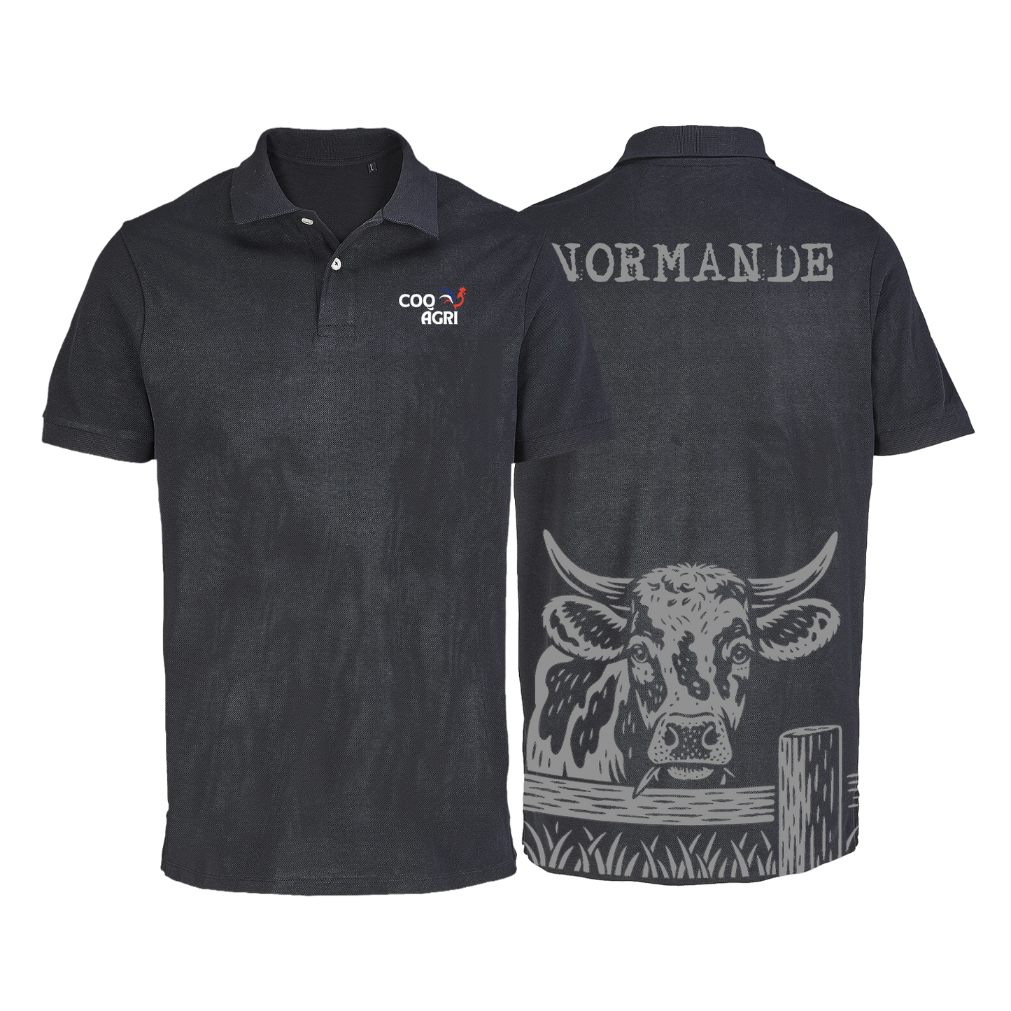 Polo vache Normande