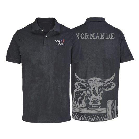 Polo vache Normande
