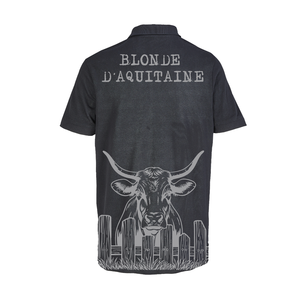 Polo vache Blonde d'aquitaine - COQ AGRI