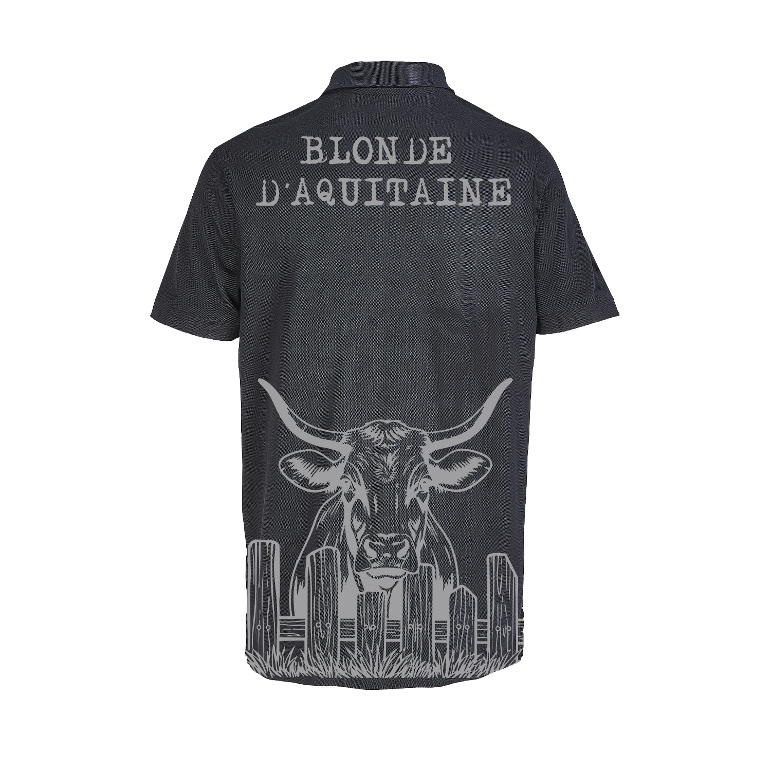 Polo vache Blonde d'aquitaine - COQ AGRI