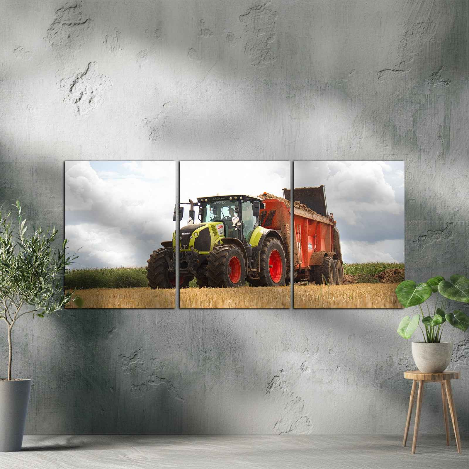 PosterPack - Tracteur Claas
