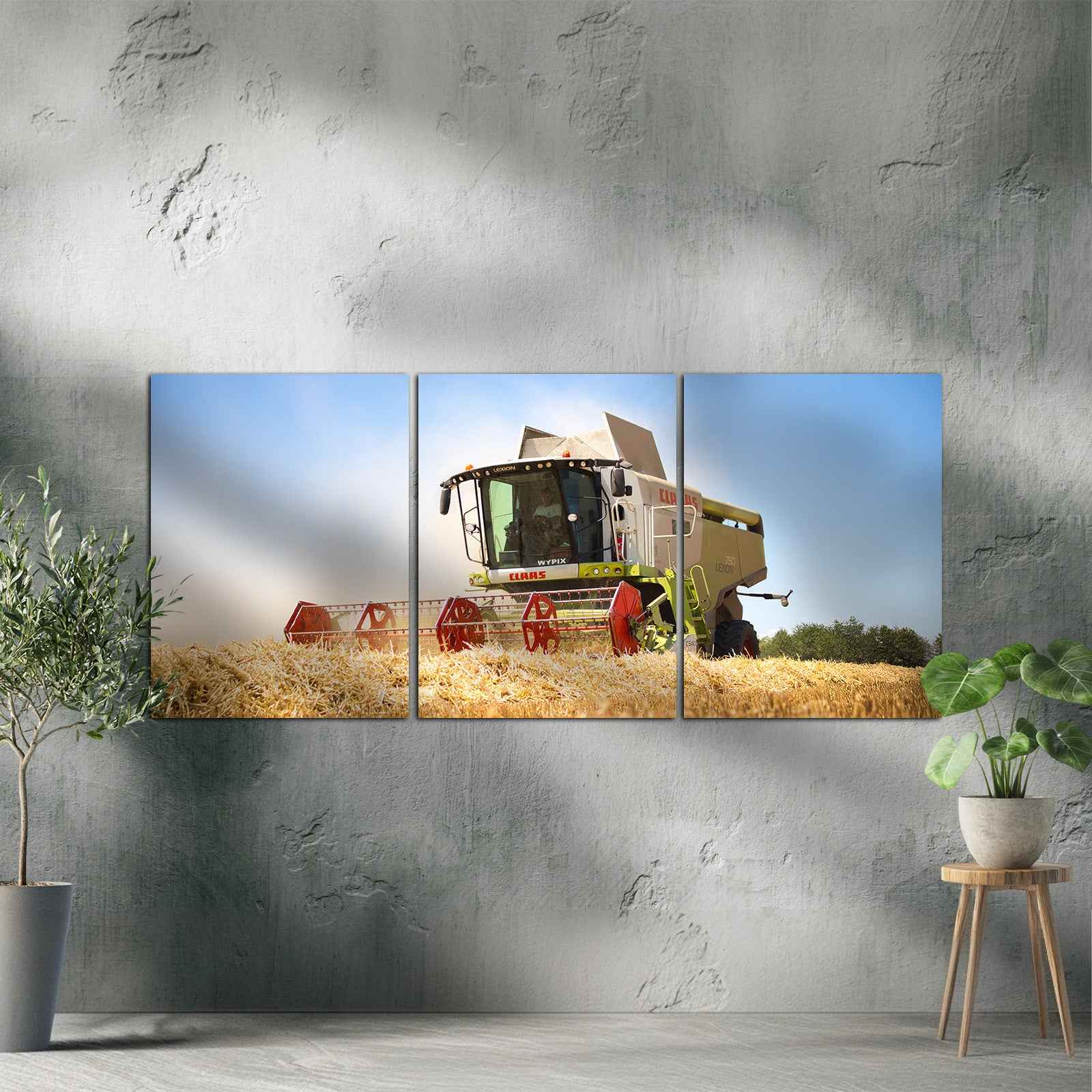 PosterPack - Moissoneuse batteuse Claas
