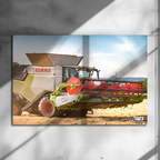 Poster métallique / GMT AGRI MACHINERY - COQ AGRI