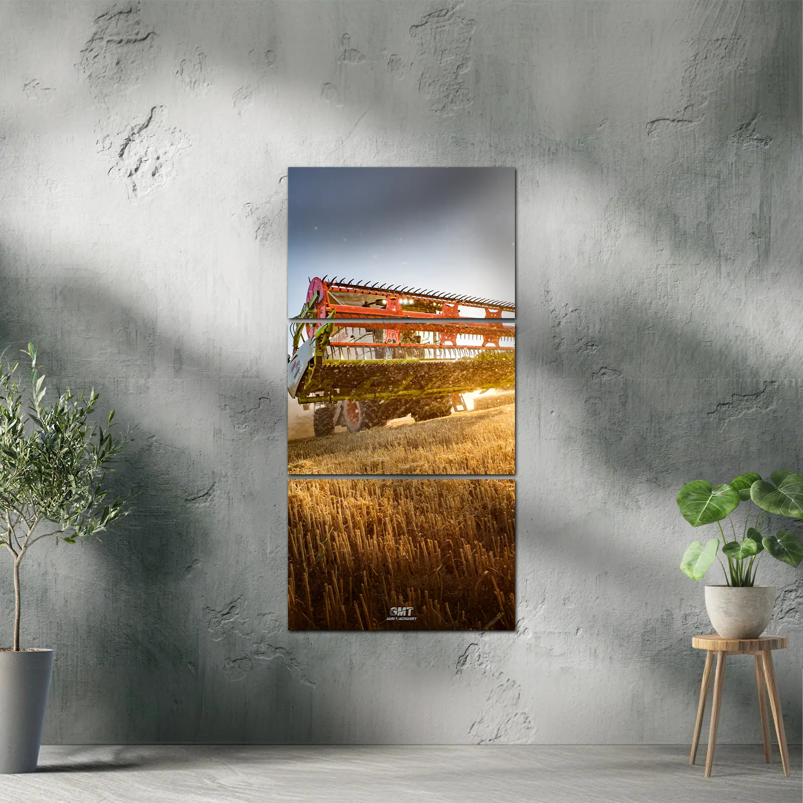 PosterPack - Moissonneuse Batteuse Claas - COQ AGRI