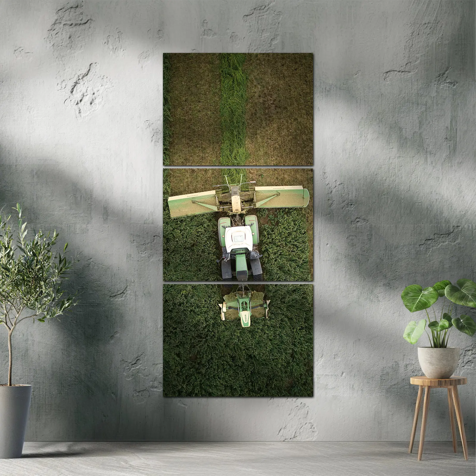 PosterPack - Fendt vue aérienne - COQ AGRI