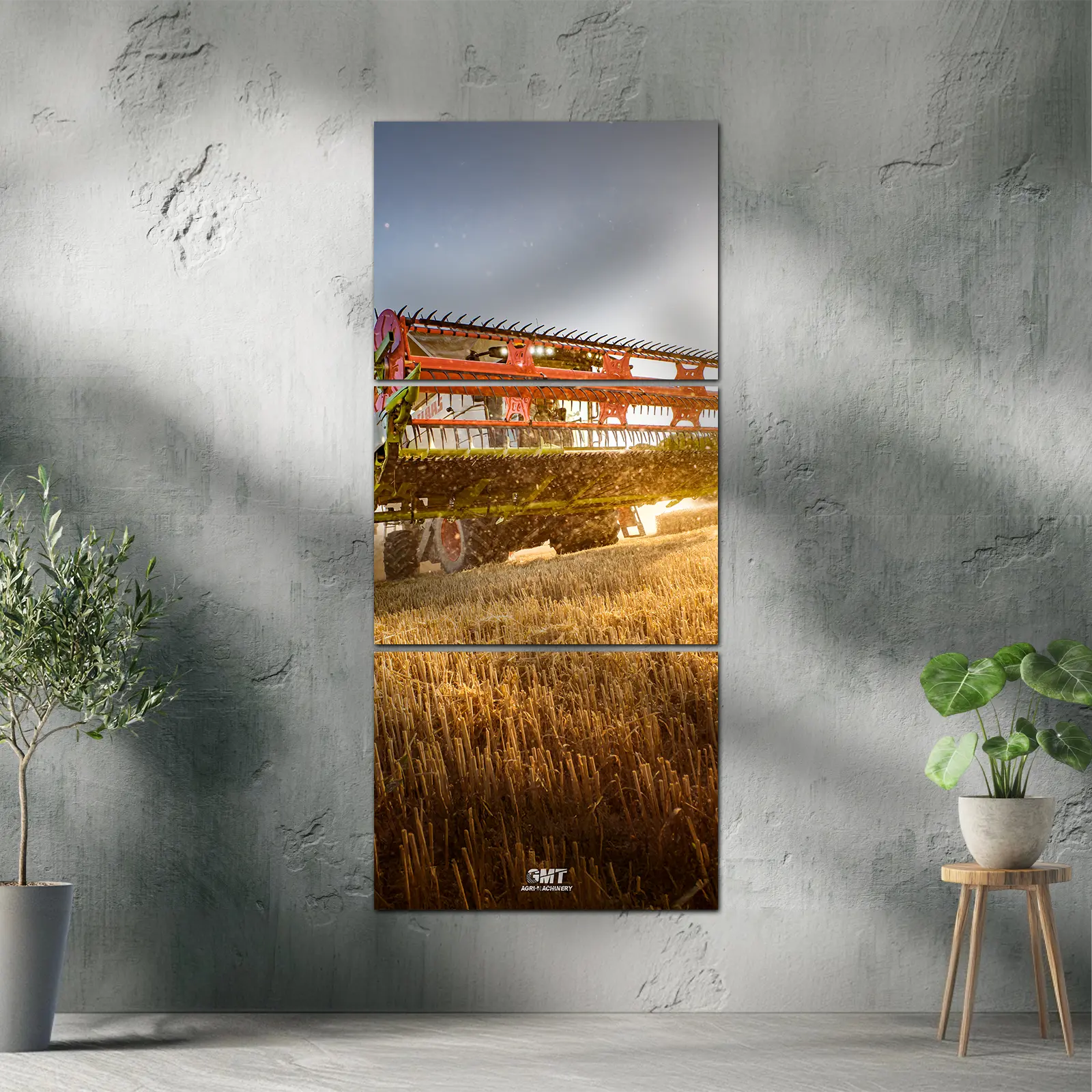 PosterPack - Moissonneuse Batteuse Claas - COQ AGRI