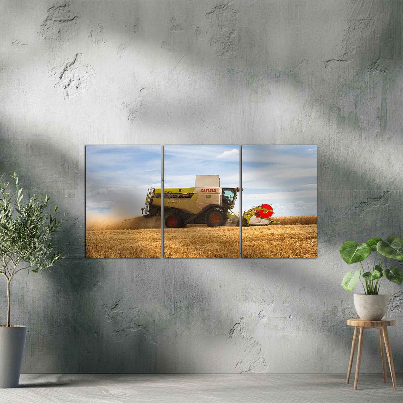 PosterPack - Moissonneuse Batteuse Claas